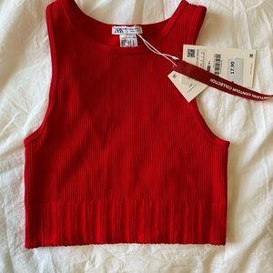 Zara limitless contour set in red size xs/s